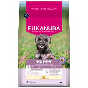 Sausas šunų maistas Eukanuba Puppy, vištiena