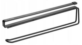 Köögirätikute hoidik Tescoma, 31 cm x 1.5 cm x 9.5 cm, polüvinüülkloriid (pvc)/metall, must v.