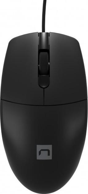 Vadu datora pele Natec Ruff Plus, usb type-a, melna krās.