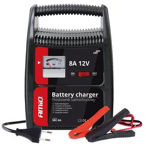 Akumuliatoriaus įkroviklis AMiO HB-1208CS, 12 V, 8 A