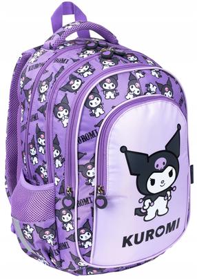 Kooli seljakott St.Majewski Kuromi, violetne v., 40 cm x 28 cm x 18 cm