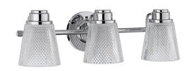 Šviestuvas sieninis Elstead Lighting Hudson, G9, 3000 °K, 3 x 3 W, skaidri sp. / chromo sp., 54.5 x 19.3 cm