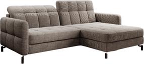 Kampinė sofa Lorelle Berlin 03, šviesiai ruda sp., dešininė, 160 x 225 cm x 105 cm