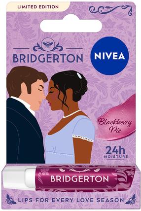 Lūpų balzamas Nivea Bridgeton Blackberry Pie, 4.8 g, burgundy sp.