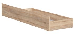 Patalynės dėžė Kaspian 120/T, šviesiai ruda sp., 58 x 156 cm