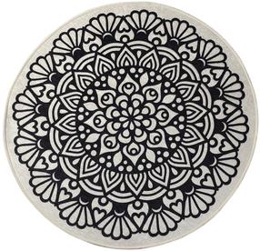 Vonios grindų kilimėlis Foutastic Kozzy 359CHL4141, įvairių spalvų, 140 cm x 140 cm, Ø 140 cm