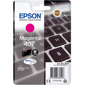 Чернила Epson WF-4745, фуксия (magenta) цв., 20.3 мл