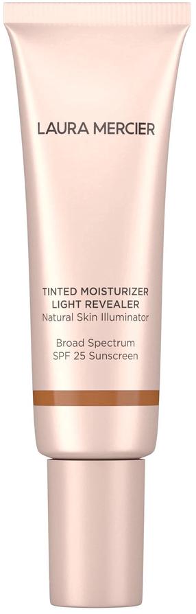 Skystas makiažo pagrindas Laura Mercier Tinted Moisturizer Light Revealer, SPF 25, ruda sp., 5n1 walnut, 50 ml