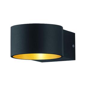 Šviestuvas sieninis Trio Lacapo 223410132, LED, 3000 °K, 1 x 4.5 W, juoda sp. / juoda sp.