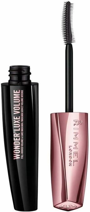 Blakstienų tušas Rimmel London Wonder’Luxe Volume, 11 ml, extreme black sp. 2.0