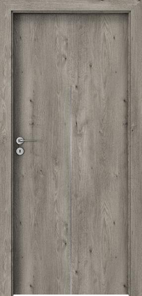Siseukseleht Domoletti H1 Porta line H1, parempoolne, siberi tamm v., 203 x 74.4 x 4 cm