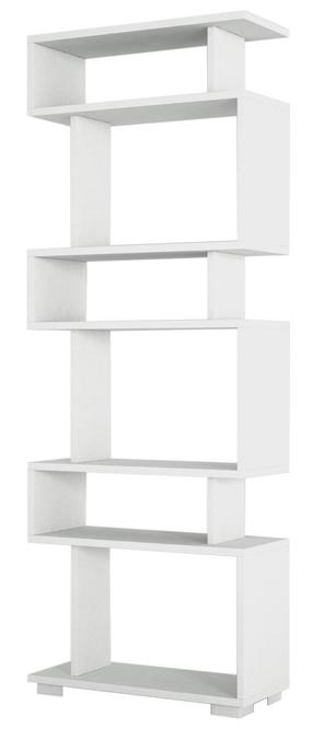 Pastatoma lentyna Kalune Design Blok 745DCD3605, balta sp., 165 cm x 19.5 cm x 60 cm