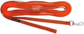 Suņu pavada Amiplay Rubber, oranža krās., 10m x 2cm