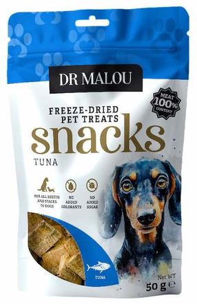 Skanėstas šunims Dr Malou Snacks Tuna Meat, tunas, 0.050 kg