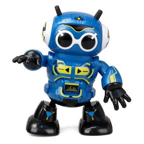 Игрушечный робот Silverlit Ycoo Robo Beats 2, синий цв.