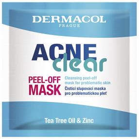 Veido kaukė Dermacol AcneClear Peel-Off, 8 ml