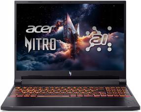 Portatīvais dators Acer Nitro V 16 AI ANV16-42, 260, 16 GB, 1 TB, 16 ", Nvidia GeForce RTX 5060, melna krās., EN, Windows 11 home