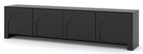 TV staliukas Arco, juoda sp., 35 cm x 204 cm x 51 cm