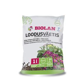 Куриный навоз для овощей, для растений Biolan Organic, гранулированные, 1 л