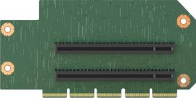 Adapteris Intel Riser Card for 2U M50CYP Systems Slot 1, 2x PCIe