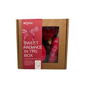 Ķermeņa kopšanas līdzekļu komplekts Bio2You Sweet Radiance Raspberry Dreams, 3 gab.