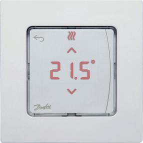 Termostaat Danfoss Icon2, seinakinnitus, valge v., 5 - 35 °C