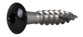 Kruvi, keeratavad puu sisse Essve RAL9011 TX20, 4.8 x 25 mm/7 mm, must v., 20 tk