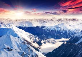 Fototapete Artgeist Magnificent Alps, 245 cm x 350 cm