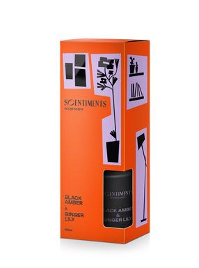 Namų kvapas Areon Scentiments Black amber, 100 ml