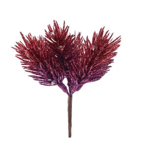 Mākslīgais zars Christmas Touch, sarkana krās., 13 cm