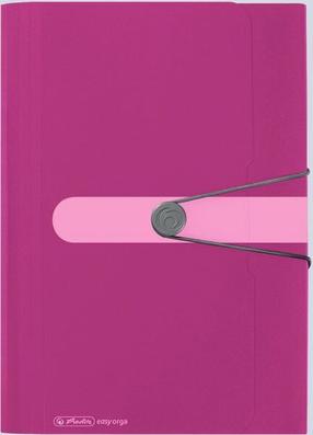 Registraator-mapp Herlitz Easy Orga, A4 Roosa v.