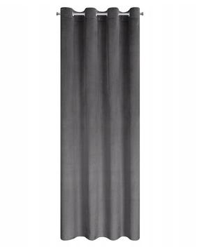 Nakts aizkari Adriana ZKOG-03, pelēka krās., 140 cm x 250 cm