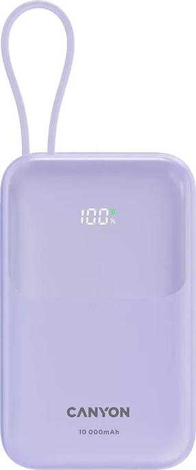 Akupank Canyon OnPower 101, 10000 mAh, 22.5 W, violetne v.