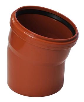 Alkūnė lauko kanalizacijai Magnaplast, 160 mm, 15 °