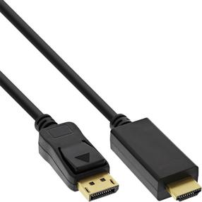 Juhe InLine HDMI 2.0 Male, DisplayPort 1.2 Male, 1 m, must v.