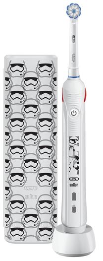 Elektrinis dantų šepetėlis Oral-B Star Wars, balta sp.