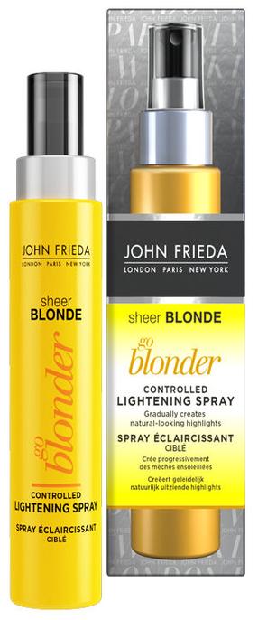 Plaukų purškiklis John Frieda Sheer Blonde Go Blonder Lightening, 100 ml