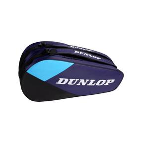 Sporta soma Dunlop FX Club 10, melna krās./violeta krās./gaiši zila krās., 68 l