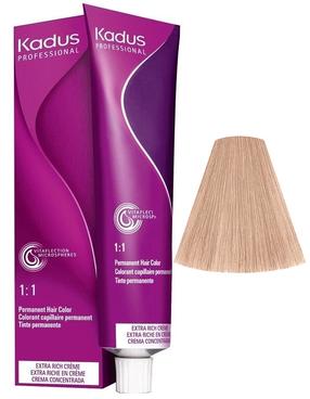 Plaukų dažai Kadus Professional Permanent Color, very light blonde cendre violet sp., 9/96, 60 ml