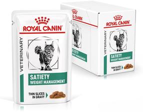 Kassi märgtoit Royal Canin Satiety Weight Management R24812K, liha, 0.085 kg x 12 tk