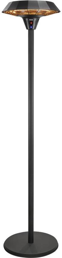 Infrasarkanais sildītājs TunaBone TB2068S-01, 2 kW, Melna krās.
