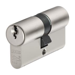 Spynos cilindras Abus 30x30mm, europinio (din) standarto, 60 mm, nikelio sp.
