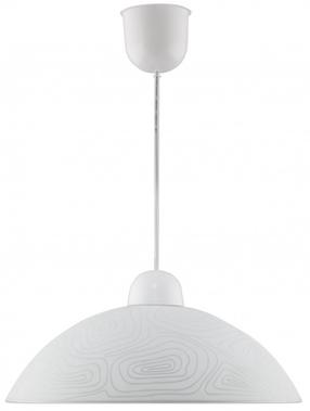 Valgusti rippuv Candellux Lukrecja 31-49851, E27, 1 x 60 W, valge v. / valge v.