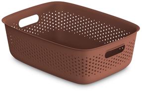 Krepšelis, daiktų saugojimo Orplast OpenStore, 10 l, raudona sp., 39 x 29 x 13 cm