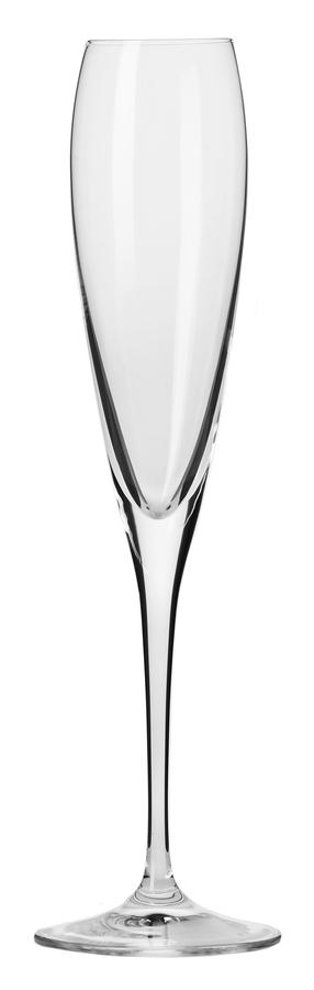 Šampano taurių komplektas Krosno PERLA, stiklas, 0.190 l, 4 vnt.