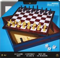 Stalo žaidimų rinkinys Spin Master 10 Game Set 856529