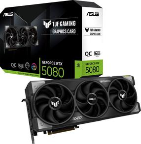 Видеокарта Asus GeForce RTX 5080 TUF Gaming, 16 ГБ, GDDR6