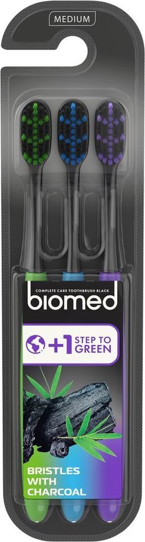 Hambahari Biomed Black Complete Care Toothbrush, must v.