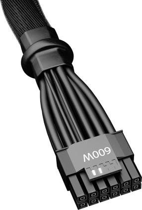 Kaabel be quiet! 12VHPWR PCI Express 12-pin, 0.6 m, must v.