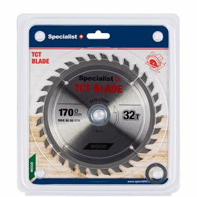 Pjovimo diskas Specialist+, 170 mm x 30 mm